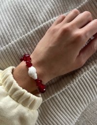 Браслет Shell red